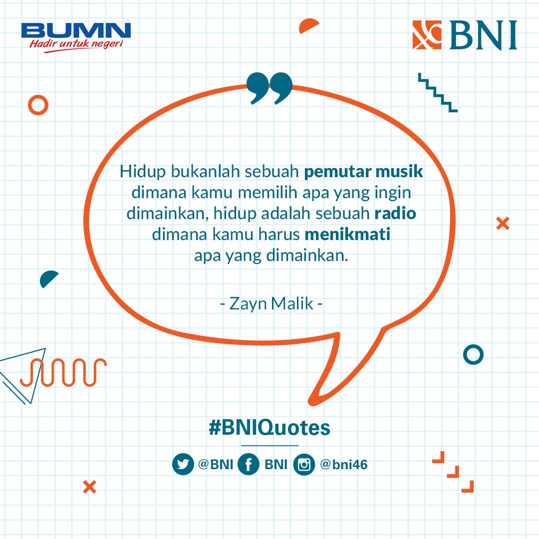 BNI's tweet photo. Kita tidak bisa memilih alur kehidupan sendiri, yang kita bisa dan harus lakukan adalah menikmati alur yang sudah dirangkai sedemikian rupa oleh sang pencipta #BNIQuotes https://t.co/fRwFUo7hPd