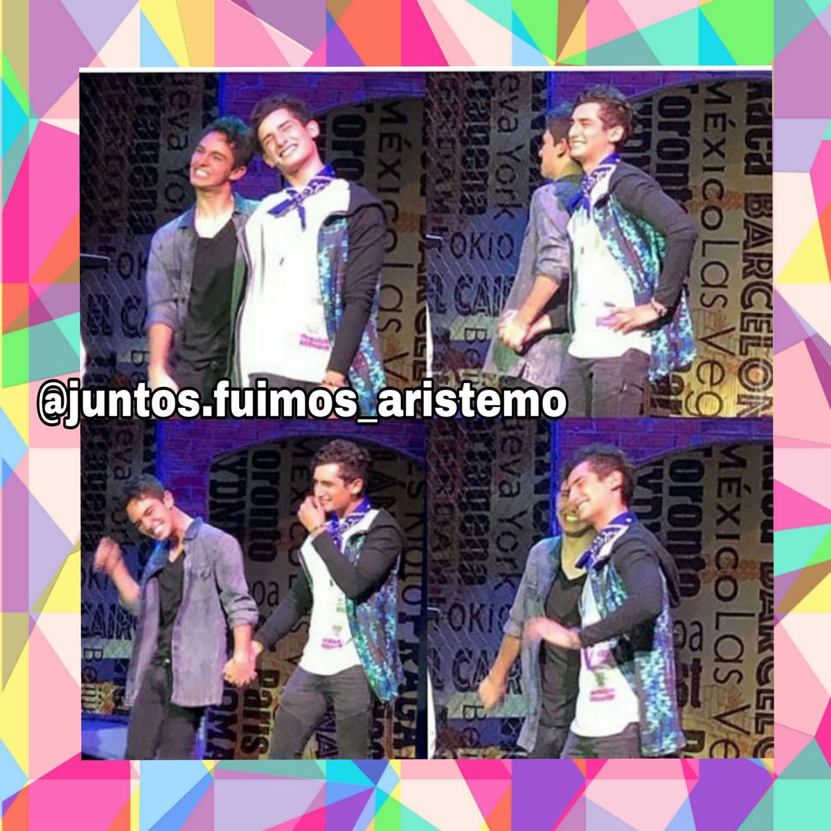 FuimosJuntos's tweet photo. Más lindos los emiliacos 😅💓
@JoaquinBondoni @mailomarcos 
#PerfecTourMerida #PerfecTourEnMérida https://t.co/YlhwgC9xtK