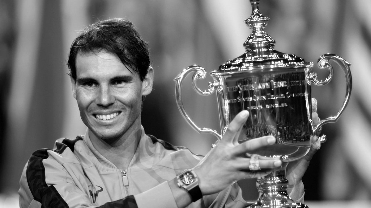 ValPicard's tweet photo. Nadal. The Champ - One Name. Rafael Nadal!  Congratulations to Rafa. You are the greatest! And amazing man and champion @RafaelNadal ❤️You deserve it 🏆💜#Nadal #USOpenFinals #USOpenNow #tennis https://t.co/6QdQJiryCt