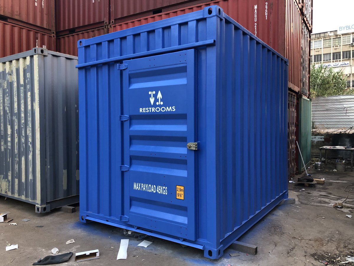 ContainerzLB's tweet photo. Customized units , 10ft Reestrooms according to customer requirements .  #containers #beirut #lebanon #architecture by containerz https://t.co/X1fG4BGRWx