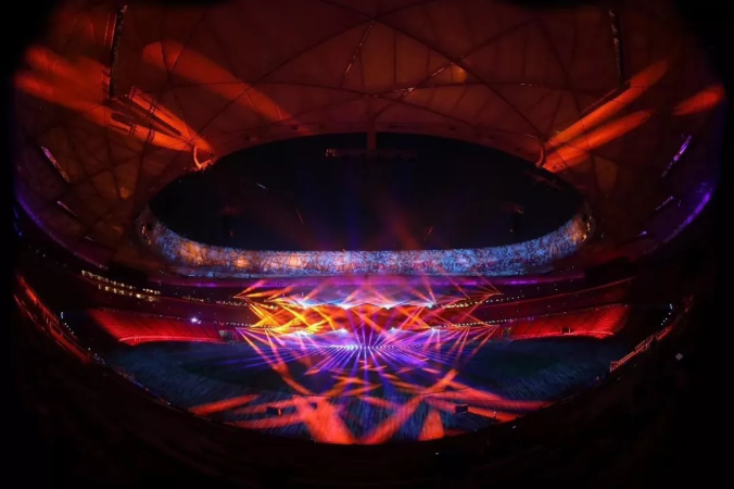 EnvyLighting's tweet photo. 🇨🇳 2019 造梦 · 鸟巢

2019 Impressive Symphony National Stadium Audio-Visual Bird's Nest Light Show 
———————————
“壮丽70年 · 辉煌新时代”
向共和国成立70周年献礼
———————————
Demonstrate the tremendous changes taking place in China's land since the founding of New China 70 years. https://t.co/mU33Gt4bCW