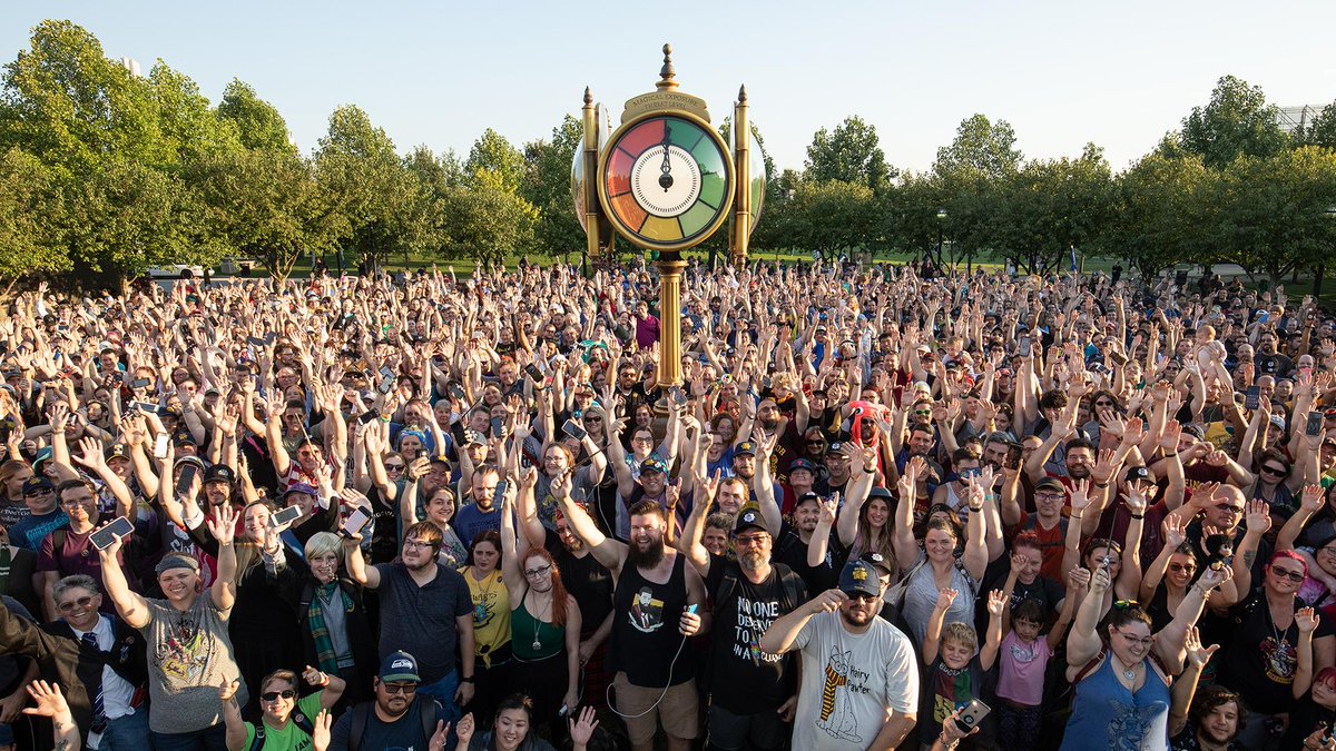 HPWizardsUnite's tweet photo. Thank you to everyone who attended the first-ever Harry Potter: Wizards Unite Fan Festival! It’s been an incredible experience seeing everyone come out to celebrate the game and the community these past two days. #WizardsUnite https://t.co/gTFwBMzAXU