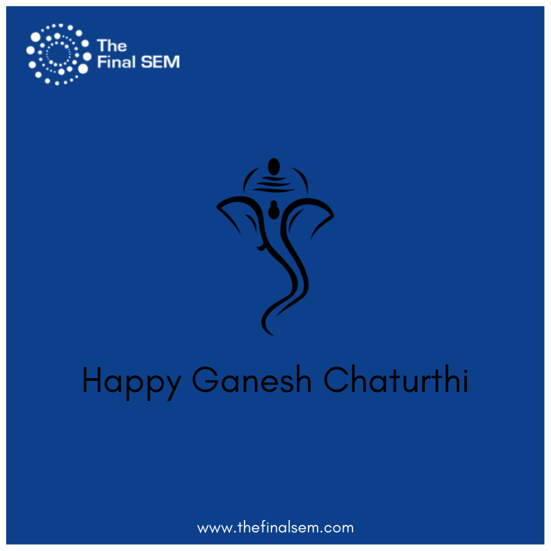 thefinalsem's tweet photo. "May the grace of God keep enlightening your lives and bless you always."
#ThefinalSEM Wishing you a Happy Ganesh Chaturthi.
#HappyGaneshChaturthi #HappyVinayakaChavithi #GaneshChaturthi2019 #VinayagarChaturthi https://t.co/YJTxzhMb66