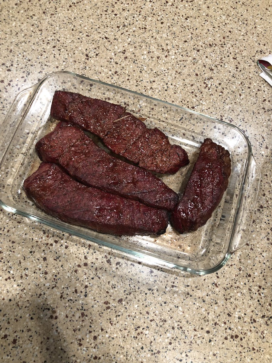 KingslayerTX's tweet photo. We did really good, fam! 😍😋
#wagyu #steak #LocalYocal #McKinney #nom #foodporn https://t.co/smD4ZTIieP