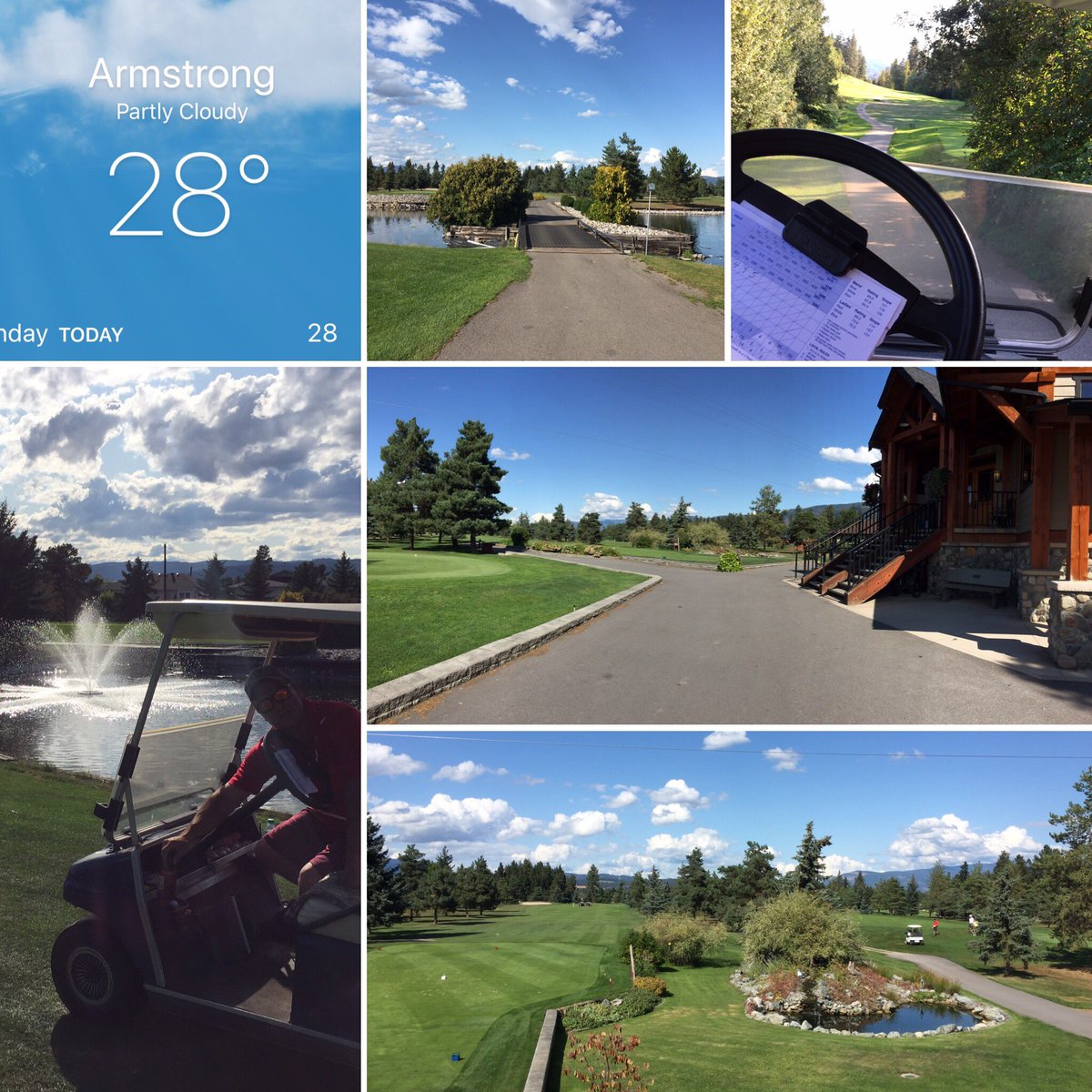 Northof35GP's tweet photo. For all the years I have lived in this area, this is the first time I have ever golfed the Royal York in Armstrong, Canada #northof35 #golf #golfcourse #armstrong #britishcolumbia #canada🇨🇦 https://t.co/Ha7jzb5kww
