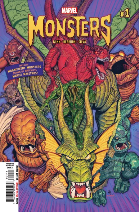 「MARVEL MONSTERS #1」表紙が俺の絵じゃない通常バージョンであれば電子でもAmazon等でお買い求めいただけます。中身のスーパーログ×ガイガン山崎の解剖図は全て収録されていますのでこちらも是非。お値段もちょっとリーズナブル。→https://t.co/tn0ya9JNV8 