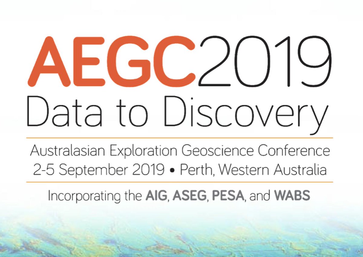 AuScope's tweet photo. We've a big week ahead, starting with @aegc2019 Data to Discovery today! Join us and #ANSIR at Booth #19/20 to chat about Australia's decadal #MinEx questions and research infrastructure needs โโ we have comfy couches for your relaxation and a competition to pique your interest. https://t.co/KrsGgdLKxD