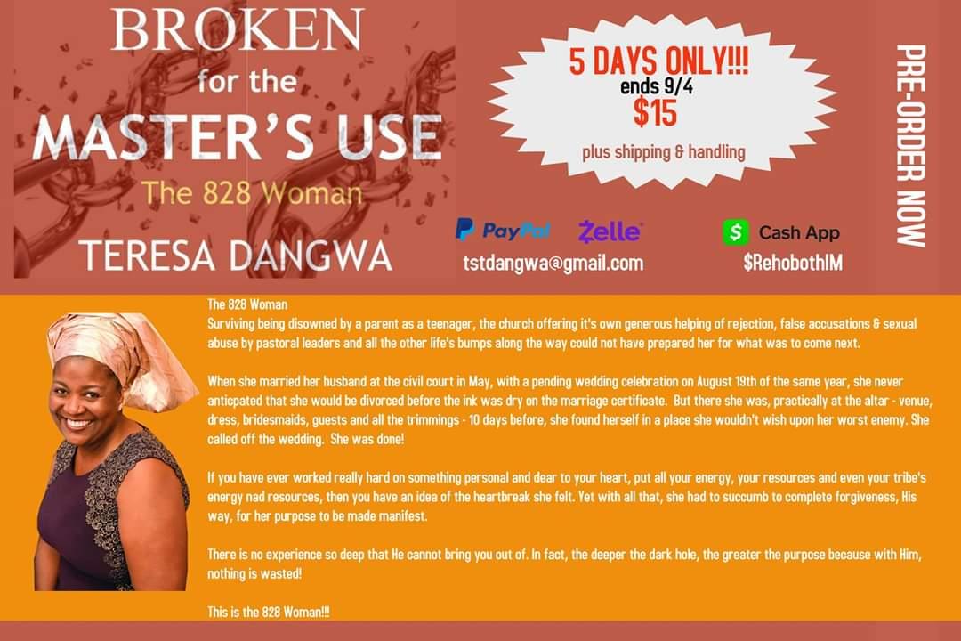 Last Chance before it goes to regular price!  Please support a sister, you will be blessed!  Much love, life and grace!
#KingdomGoals
#theDiasporaPastor
#the828Woman
#trusttheprocess