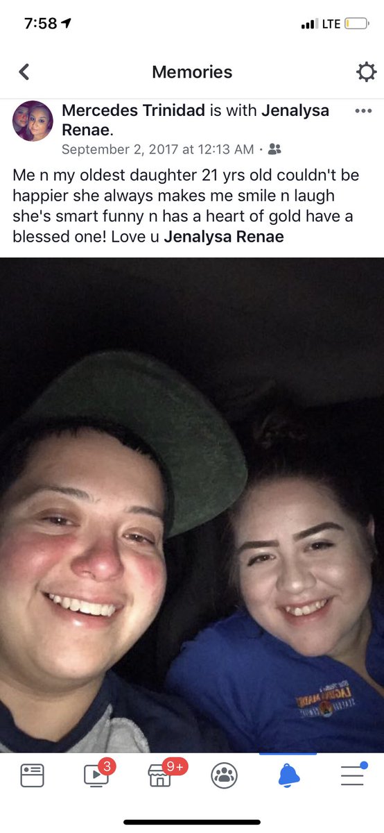Jen15Xo's tweet photo. Man having these memories pop up really kill me! The only thing that kept me going was my family😢😢 #freemer I love you they can’t hold you forever https://t.co/uvUGdlJLyL