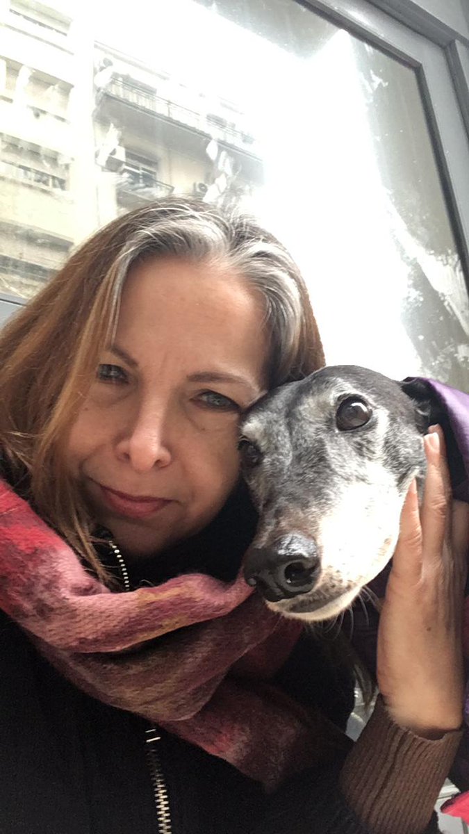 SUDARIN's tweet photo. #galgos #libertad #NoAlMaltratoAnimal GRACIAS querida primi #AleDar por colaborar!!! hemosa foto junto a mi amada Bella @actoresprensa #guarderiacaninamuguetta #galgoslibresrosario @rmaenza @jlocatell @conexionabierta https://t.co/oc3sWyzlQz