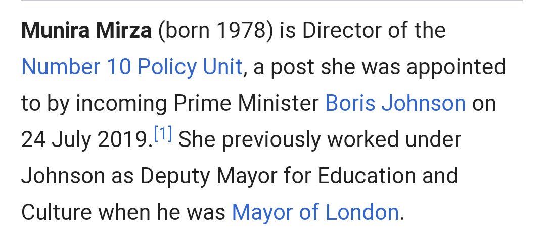 It was during his time as mayor that Boris de Pfeffel of Spaffwaffle met up with Munira Mirza, his cultural adviser and now Director of the No. 10 Policy Unit ...