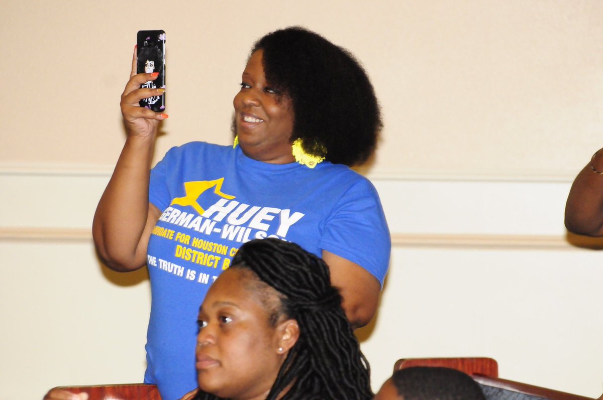 huey4districtb's tweet photo. More pictures from today's announcement about my candidacy! Thank you friends, and family! #huey4districtb #harriscounty #houstondemocrats @TrinityGCOC https://t.co/LIp0tnlMcg