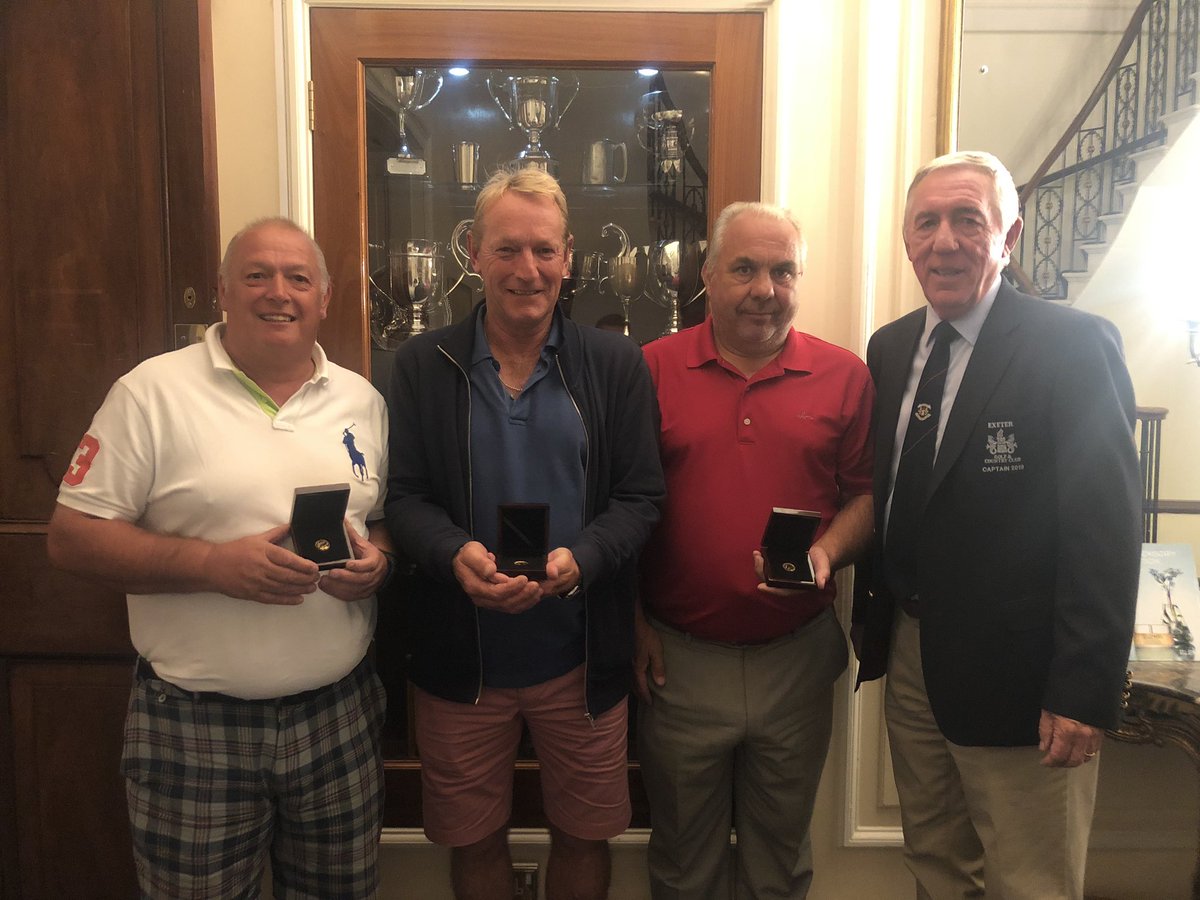 A superb 2019 Pro-am comes to an end and well done to the winning team from <a href="/CarlyonBayGolf/">Carlyon Bay Golf</a> led by <a href="/richard_ohanlon/">Richard O'Hanlon</a> but the biggest cheer of the night was for our home assistant professional <a href="/drcockayne/">David Cockayne</a> after his stunning 6 under 63 won the pros event <a href="/dceverettpgapro/">Darren Everett</a> <a href="/PGASWest/">PGASWest</a>