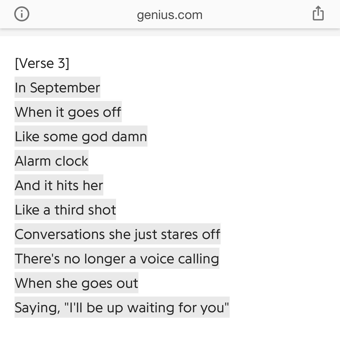 arkellsmusic's tweet photo. In September, when it goes off. https://t.co/L5P1sE15Ex