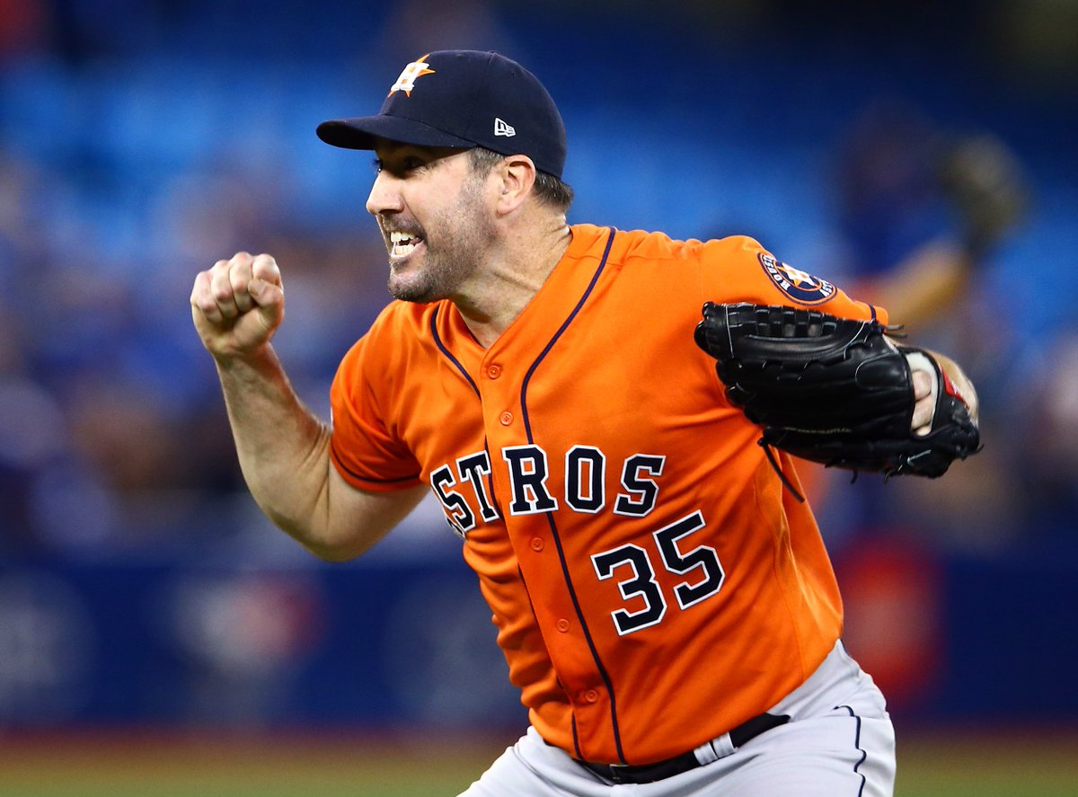 astros's tweet photo. We literally love @JustinVerlander 🧡 https://t.co/9Vt6Kqudi8