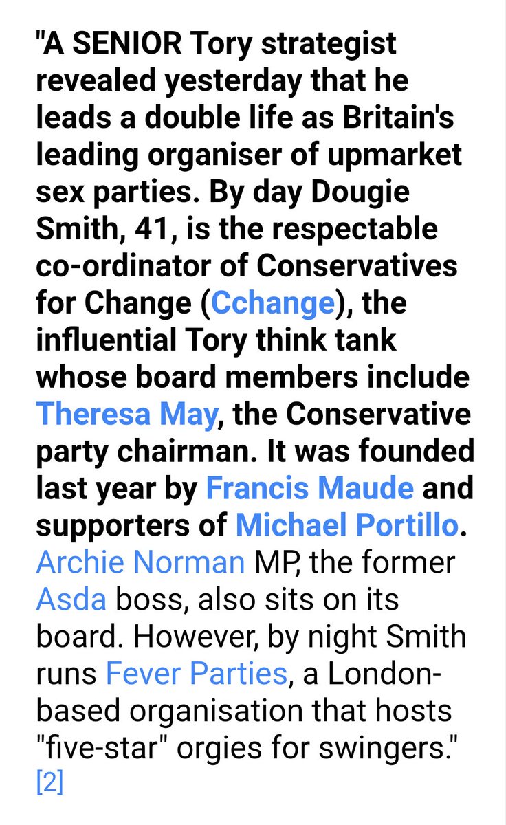 ... and organiser of orgies by night!How bizarre that BoJo the Clown should employ as one of his five closest confidentes a veteran Living Marxist whose husband organises sex parties!