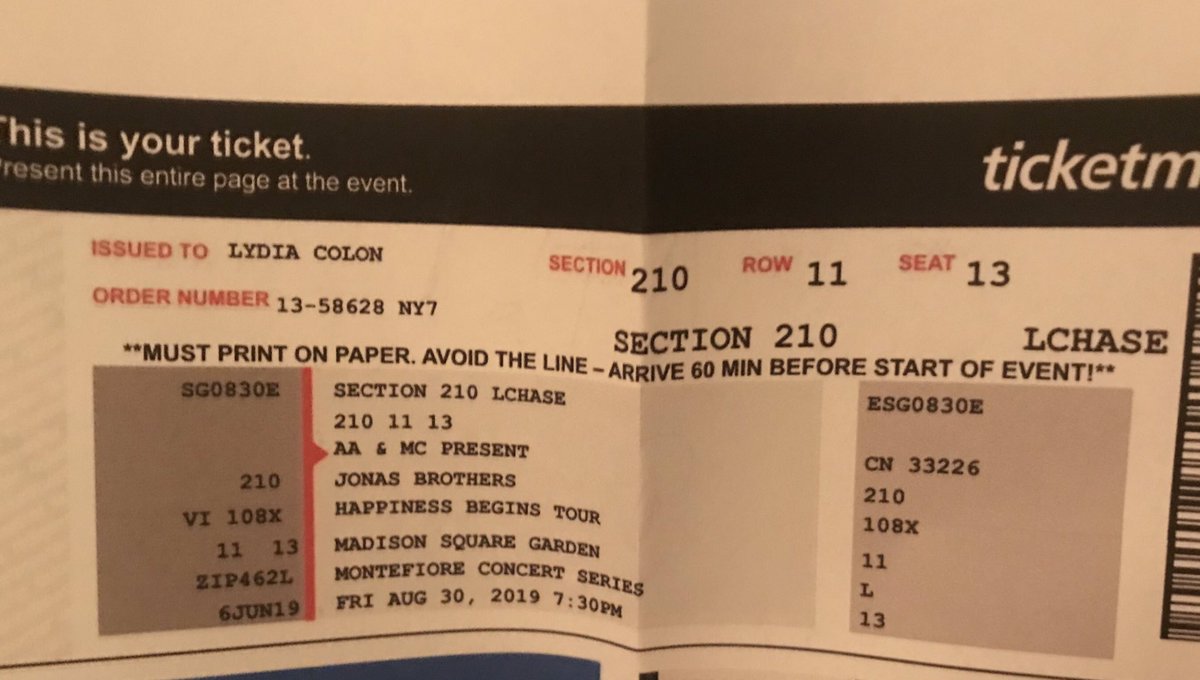 lmc229_sells's tweet photo. So this passed did miss the first opening act  &amp; half of the second because I had a ticket for a third row seat from the floor seats ($300) &amp; they switched me to all the way in the back ($90) because I had the walker. https://t.co/dFb3RvAw43