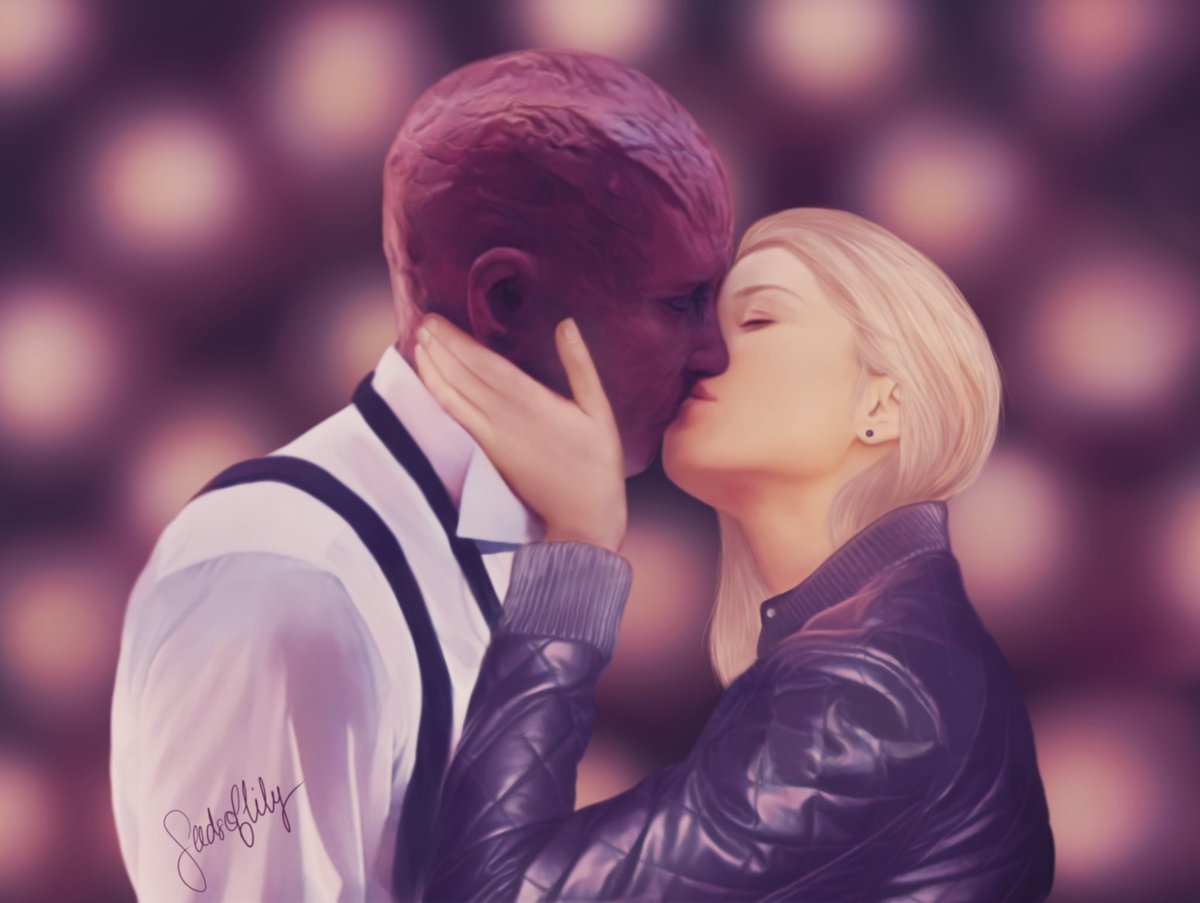 SeedsOfLily's tweet photo. Inspired by some cheesy 80’s jam. And well let’s still call it « how it should have happened » 😈

https://t.co/xG1opwO3Qe 

#LuciferFanArt #Lucifer https://t.co/zoaaOro77o