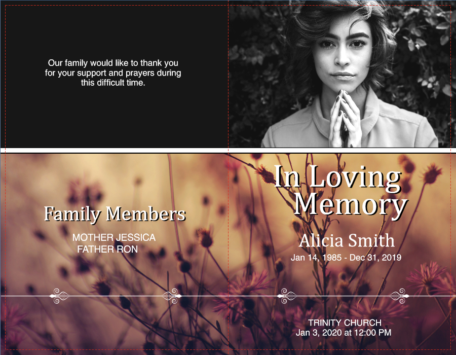 FPrintings's tweet image. Flower theme #FuneralPrograms bit.ly/2Kt8NJu