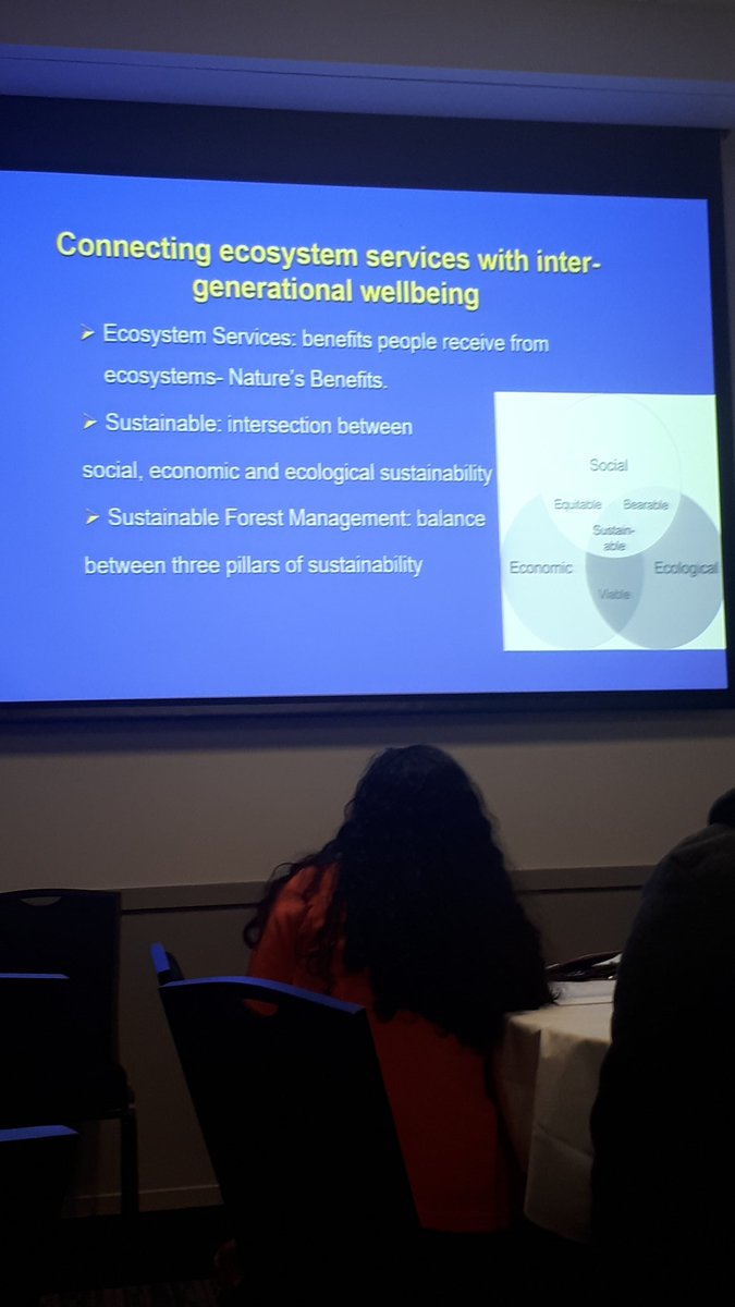 JasminLJackson's tweet photo. Super impressed to see public health and intergenerational wellbeing in the forest management conversation! Ecosystem services breaking down silos https://t.co/pgMIzXzpZP
