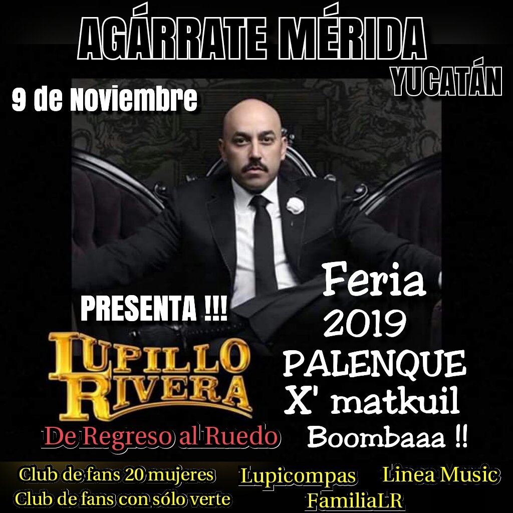 Club_20mujeres's tweet photo. LLEGA A MÉRIDA YUCATÁN !!
El Rey de los borrachos #Bomba  @LUPILLO8 #DeRegresoalRuedo #RegresoelToro #Bombaaaa https://t.co/szPa5Re1NA