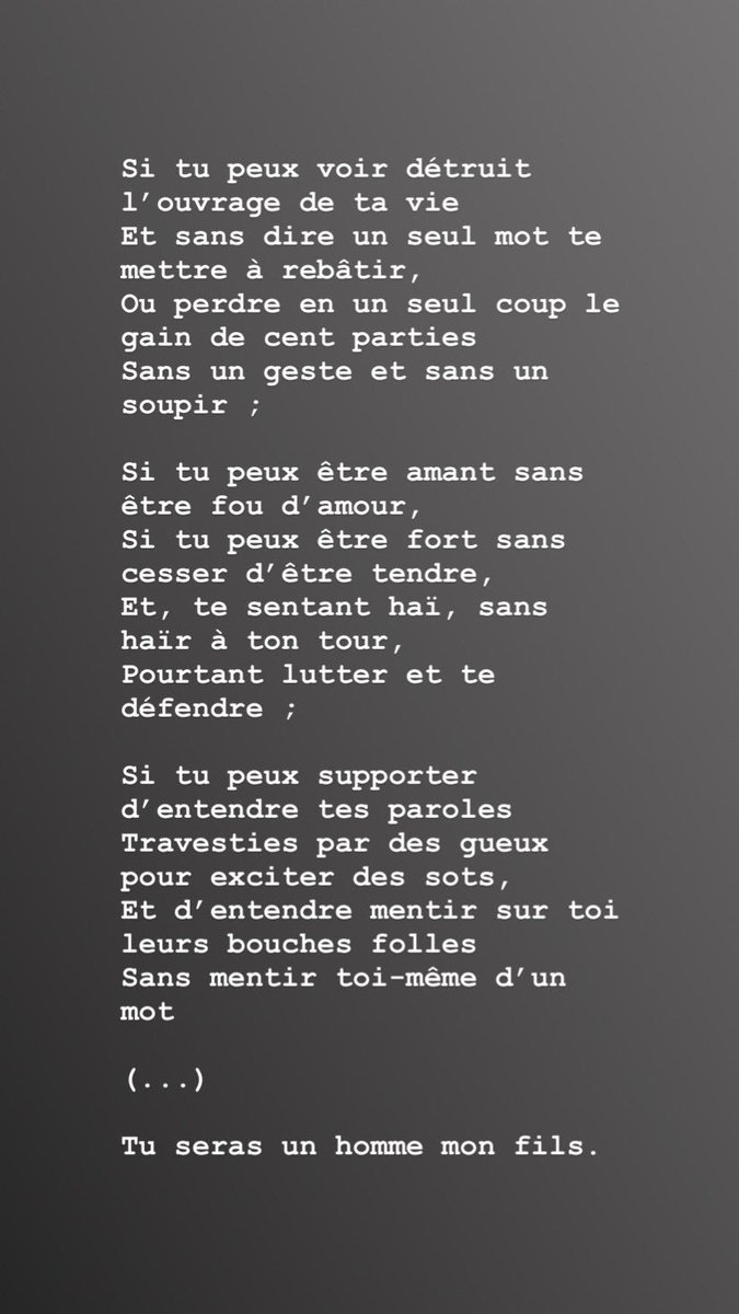 LoicChauveau's tweet photo. Parfois, certains mots résonnent ... 🙏🏻 https://t.co/MUeKHdcHEq