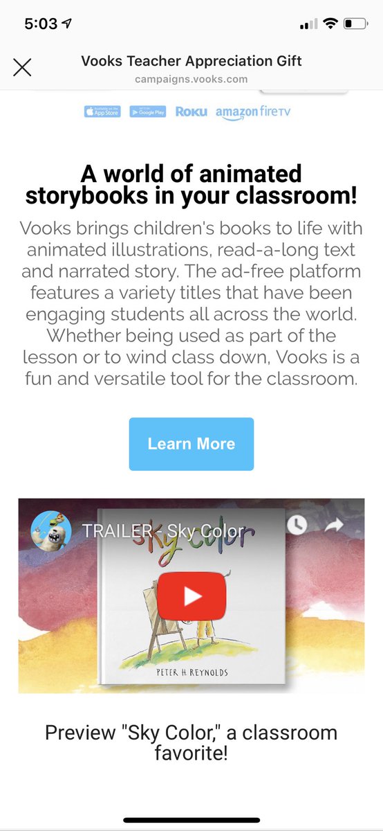 GESCErvin's tweet image. ***ATTENTION*** PreK-2 teachers @GCISD @GESStars check out this FREE resource for your classroom! Bringing storybooks to life! @GCISDHumanities #gcisdhumanities