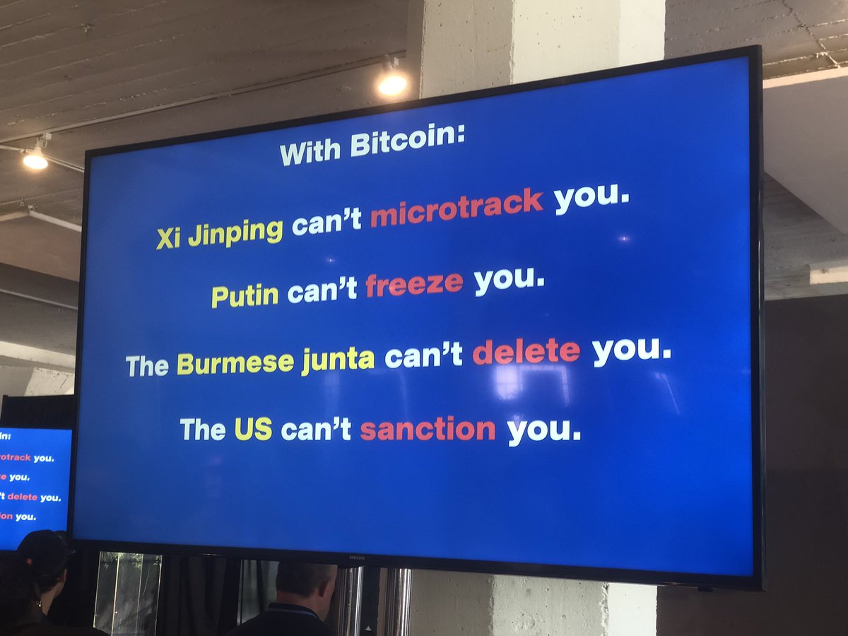 PeterMcCormack's tweet photo. .@gladstein dropping Bitcoin bombs https://t.co/Pcd99YWCUo