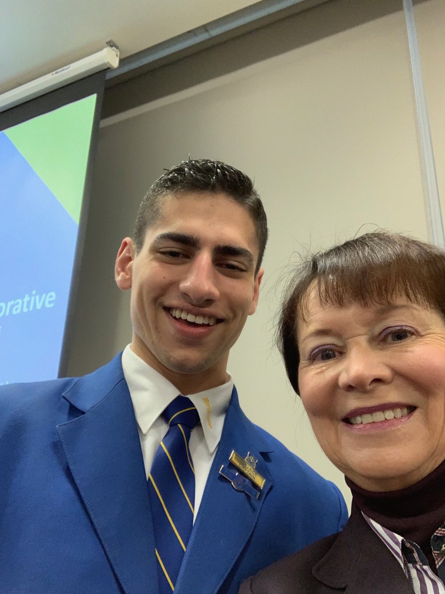 LynSharratt's tweet photo. Off to a great start in CEM with ⁦⁦@MrJackLucas⁩ School Captain at ⁦@EmmausMelb⁩!! https://t.co/9q8wZISXNp