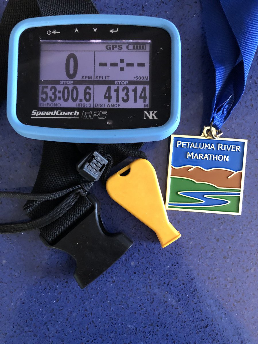 wienbar's tweet photo. That’s actually 3:53 for a full Marathon #row and #goldmedal for @BIACRWC #TeamJL2019 #GoBair https://t.co/LePwxnro9d