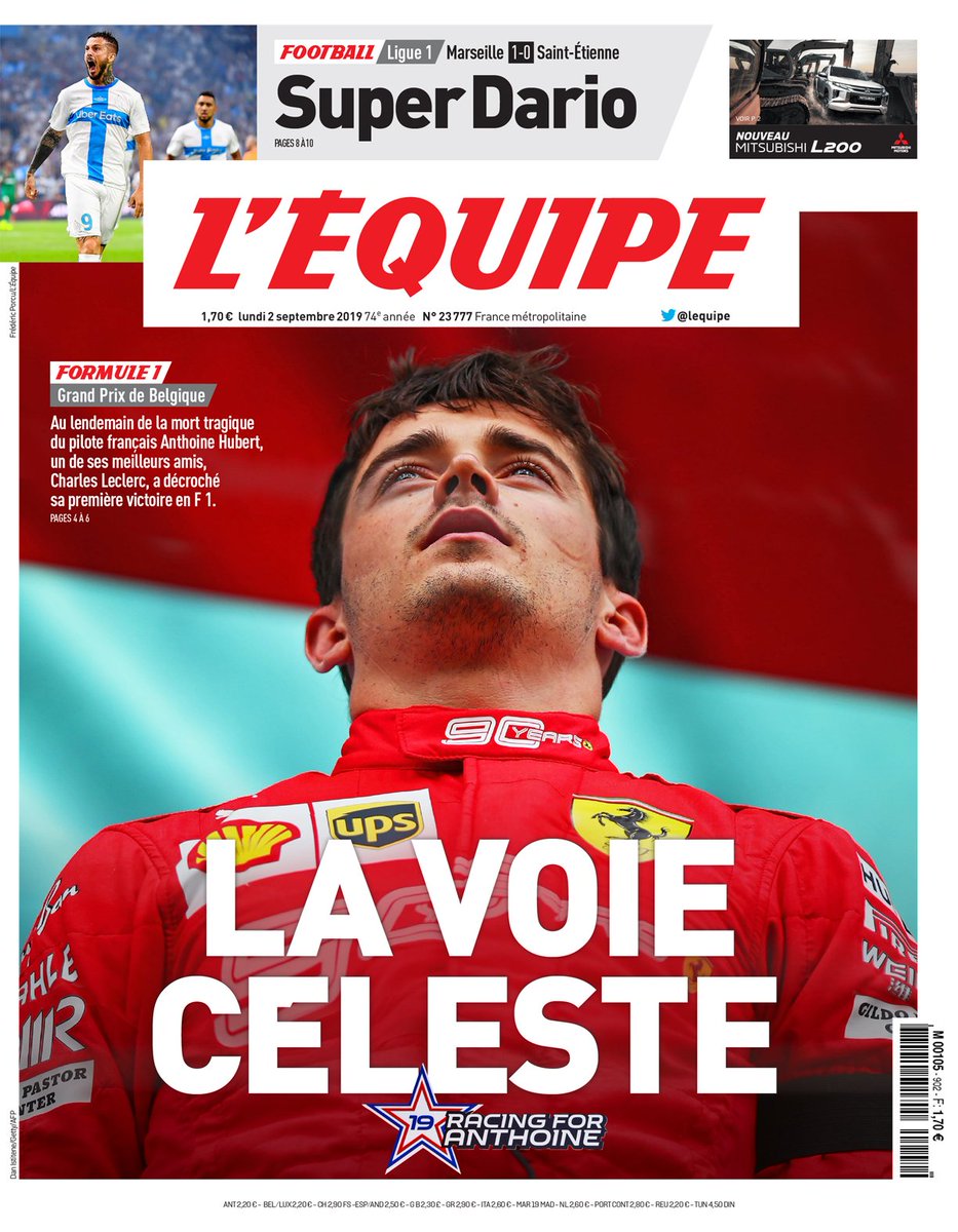 L'Équipe tweet media