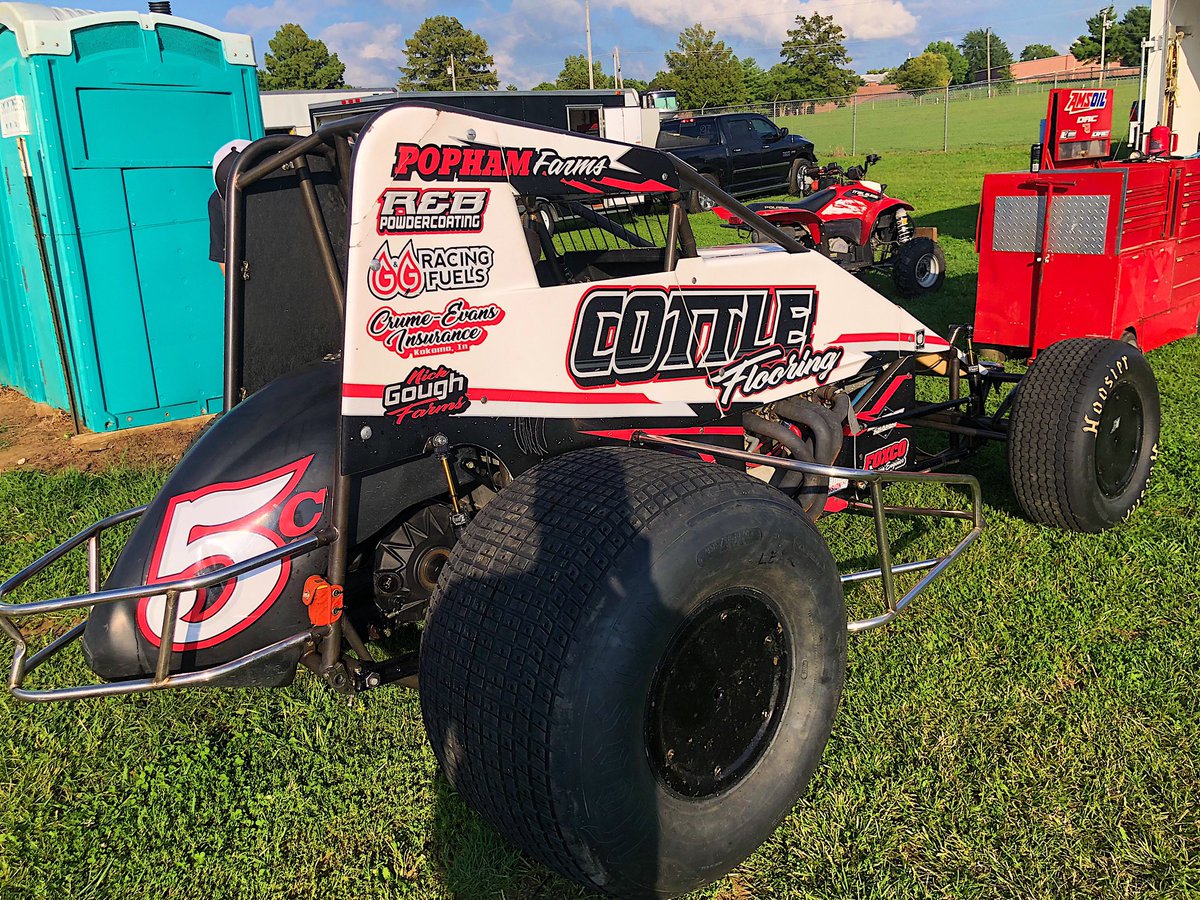 POWRi_WAR's tweet photo. Joining us for tonight’s show in his No. 5C machine is @ColtenCottle5 of Kansas, Illinois.

He competed in both WAR races at @JaxSpeedway in 2018, earning finishes of 8th-from-18th in October and a fourth-place effort in June.

He goes for his second-career WAR win tonight! https://t.co/cCxY1Cpdqa