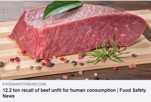 nodiningcurves's tweet photo. CA-based American Beef Packers, Inc. late Saturday recalled approximately 24,428 pounds of raw beef products that are deemed unfit for human consumption.
#foodsafety
#beefrecall
#unfitforconsumption
#becarefulonlaborday https://t.co/9Ych9ahFp3