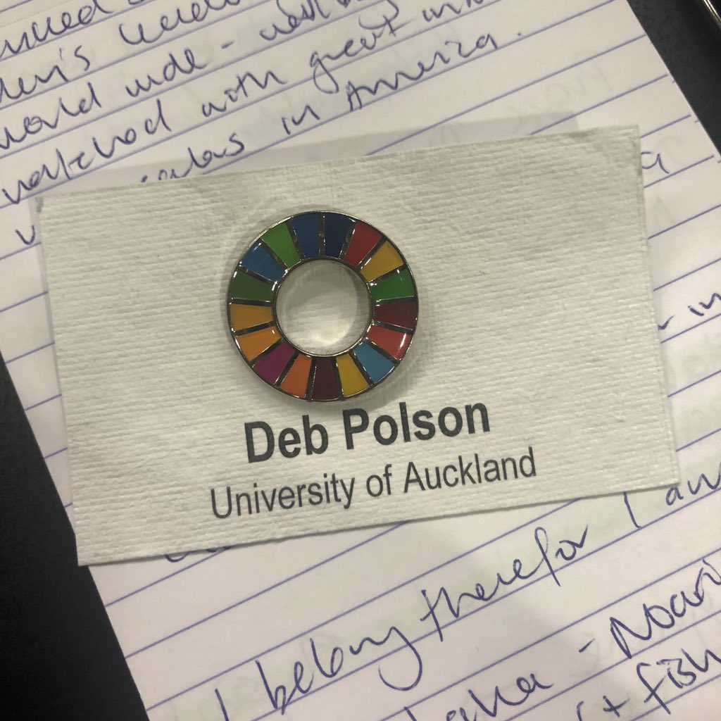 debpolson's tweet photo. ‘I belong therefore I am’ @DanHikuroa Presenting a vital Maori perspective at the #UNSDGsummit @AucklandUni #SoInspired https://t.co/0UiNjmhwzs