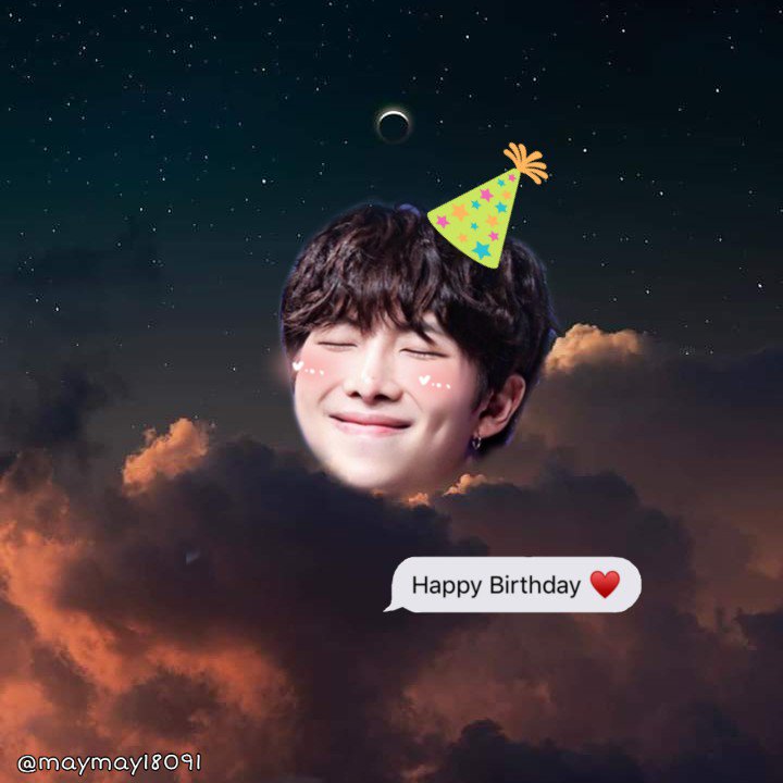 Maymay18091's tweet photo. Sao đây sao đây :3
#HappyRMDay #HappyBirthdayNamjoon #HappyNamjoonDay
#PerfectLeader ✨👑 https://t.co/iHtkDR5Yin