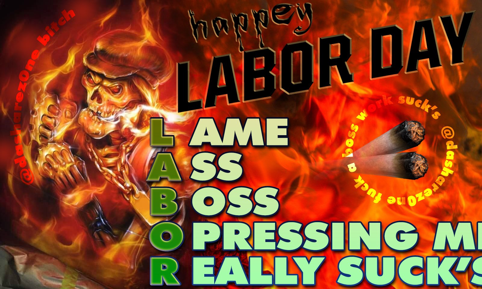 FUCK DA BOSS - SEE YA TUESDAY - https://t.co/Qtp3PuUDXE ADMIN