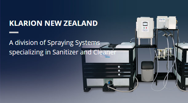 spraysystemsnz's tweet photo. Have you heard about the Klarion System? Our sanitiser and cleaner is making big waves in the industry, providing an effective, eco-friendly solution.

https://t.co/mCQck4eBiY https://t.co/rQhSeWbuBB