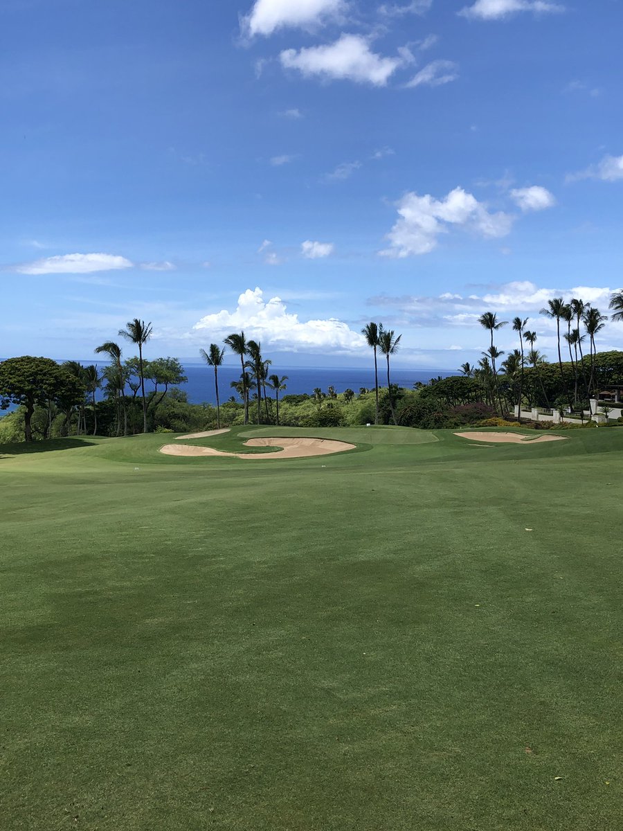 coachjaymann's tweet photo. 18th hole at #Waileagolf25 in Maui 🏌🏽‍♂️☀️ https://t.co/fU9o2hTzTk