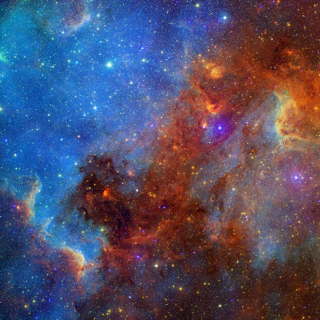 NASA's tweet photo. Since 2003, our @NASAspitzer Space Telescope has been lifting the veil on the wonders of the cosmos, from our own solar system to faraway galaxies, using infrared light!

🎂 In honor of Spitzer's Sweet 16 in space, enjoy 16 of its jaw-dropping discoveries: https://t.co/440BMpmUgN https://t.co/UkTYBfyg1p