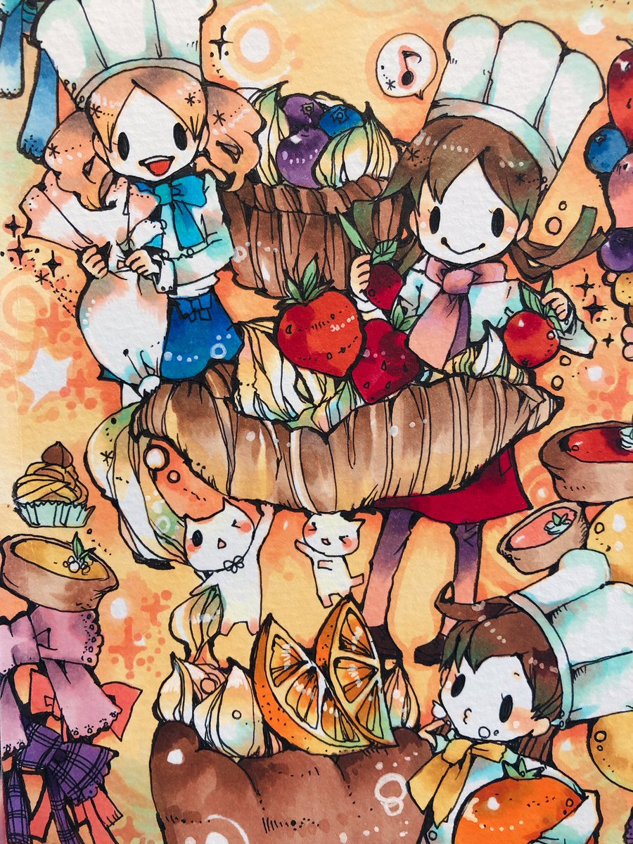 Koto در توییتر この子は まだ学生時代でコピック歴も浅い頃のポストカード用イラスト 私自身パン屋でバイトをしていて 可愛い菓子パンとかに癒されていました こうして振り返ると 今の絵柄の基本も残りつつ 色塗りも変わらない部分もあり コピック 昔の Koto در توییتر この子は まだ学生時代でコピック歴も浅い頃のポストカード用イラスト 私自身パン屋でバイトをしていて 可愛い菓子パンとかに癒されていました こうして振り返ると 今の絵柄の基本も残りつつ 色塗りも変わらない部分もあり コピック 昔の