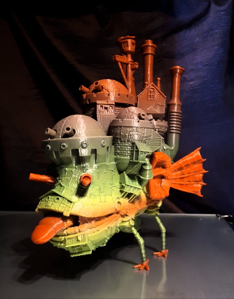 edmonton3dprint's tweet photo. Howl's moving castle, from thingyverse. Graidiant filament...noice #3dprinted #3dprinting #3dprinter #3dprint #maker #making #tech
#howlsmovingcaslte #yeg #yeg3dprinter #yeg3dprinting #yeg3dprinted #edm #alberta3dprinter #alberta3dprinting #alberta3dprinted #alberta
#anime https://t.co/q2wtybn7P7