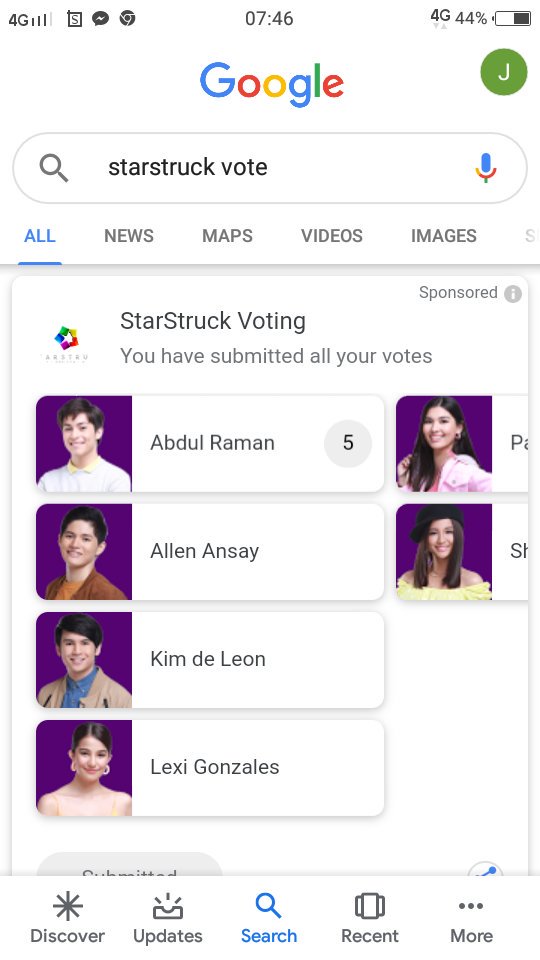 EnemelRo's tweet photo. #StarstruckBattleToFinal4
Abdul Raman ..done voting https://t.co/5WSXhFMNbD
