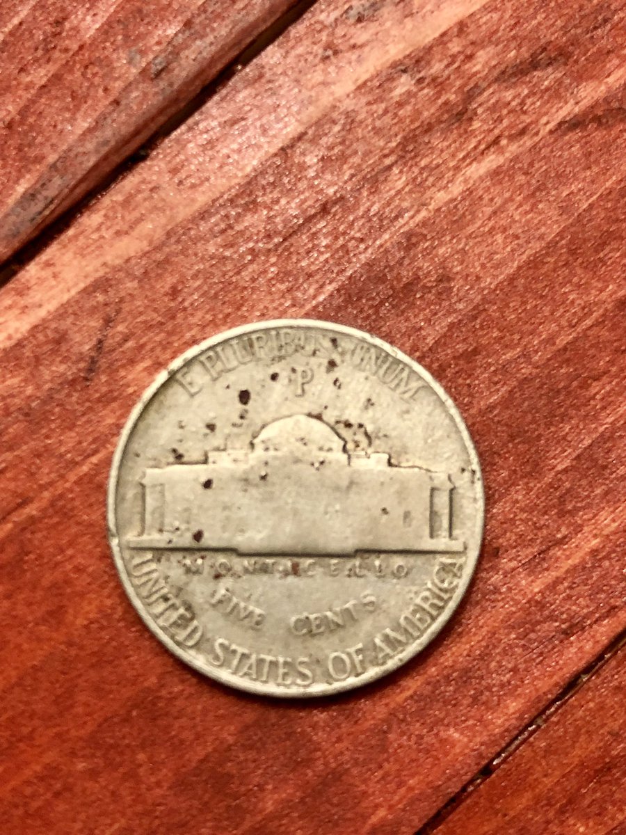 CraigTalley4's tweet photo. @HMDRadio 1945 P Silver War nickel #MinelabEquinox #HMDRadio #HardcoreMetalDetectingRadio https://t.co/ehrR7fJ6hl