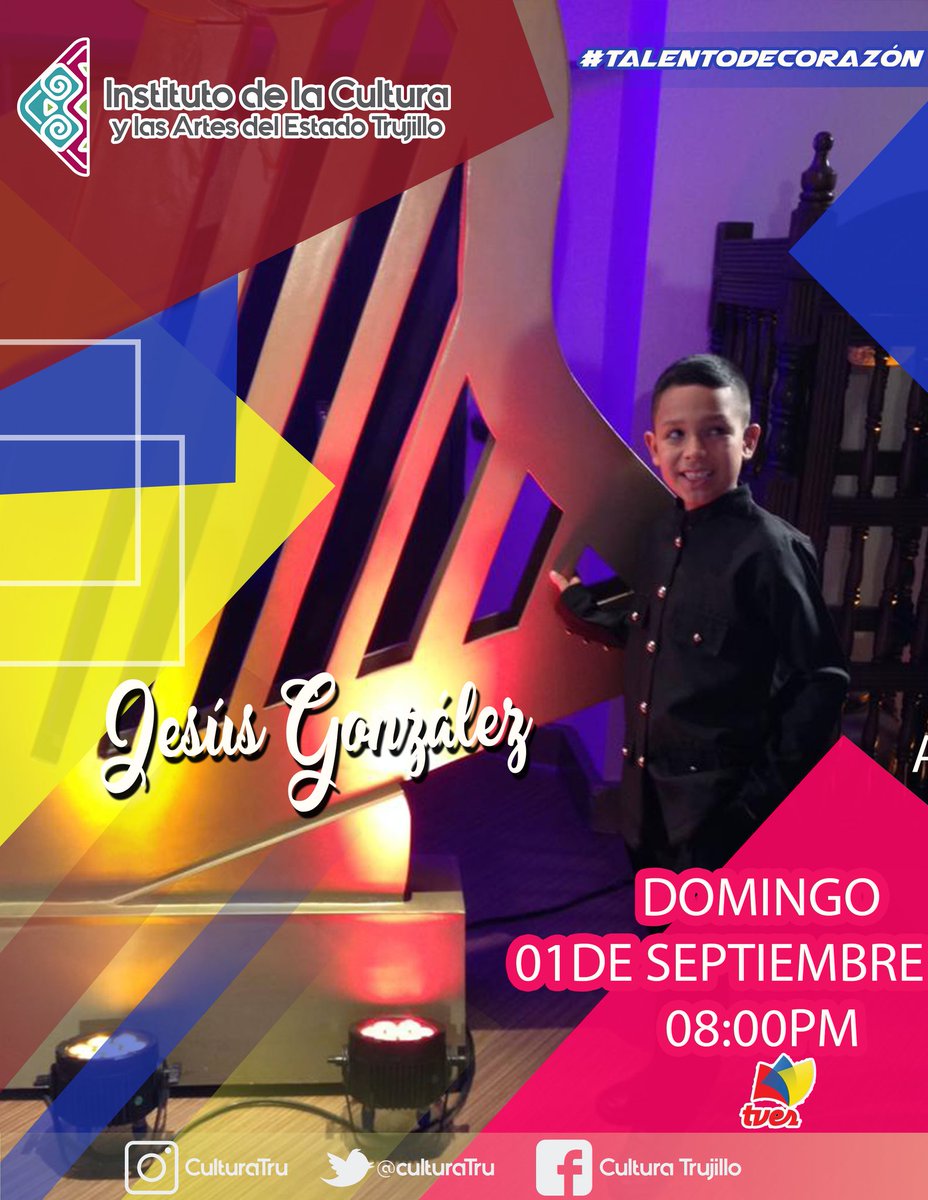 culturaTru's tweet photo. #EnElMomento || Ya inició #TalentoDeCorazón conoce a nuestros jóvenes representantes
#ApoyandoElTalento https://t.co/4FRLafhf4T