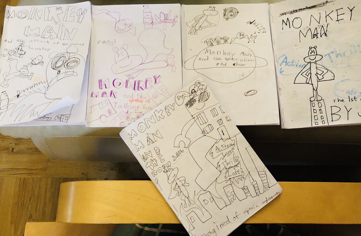 VargeLe's tweet photo. Gr 3 student J @KIS_SeoulCampus writes, illustrates and publishes his own original comics, &amp; adds them to the classroom library @thesultanofsing #KISpride #KIS_SeoulCampus #leadershipmatters https://t.co/BwexMYcQKj
