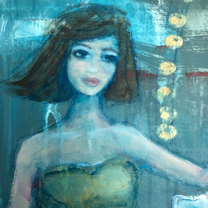 My latest painting https://t.co/DnblLYzywv<a href="/tag/adoptdontshop"class="tags"><span>#adoptdontshop</span></a>