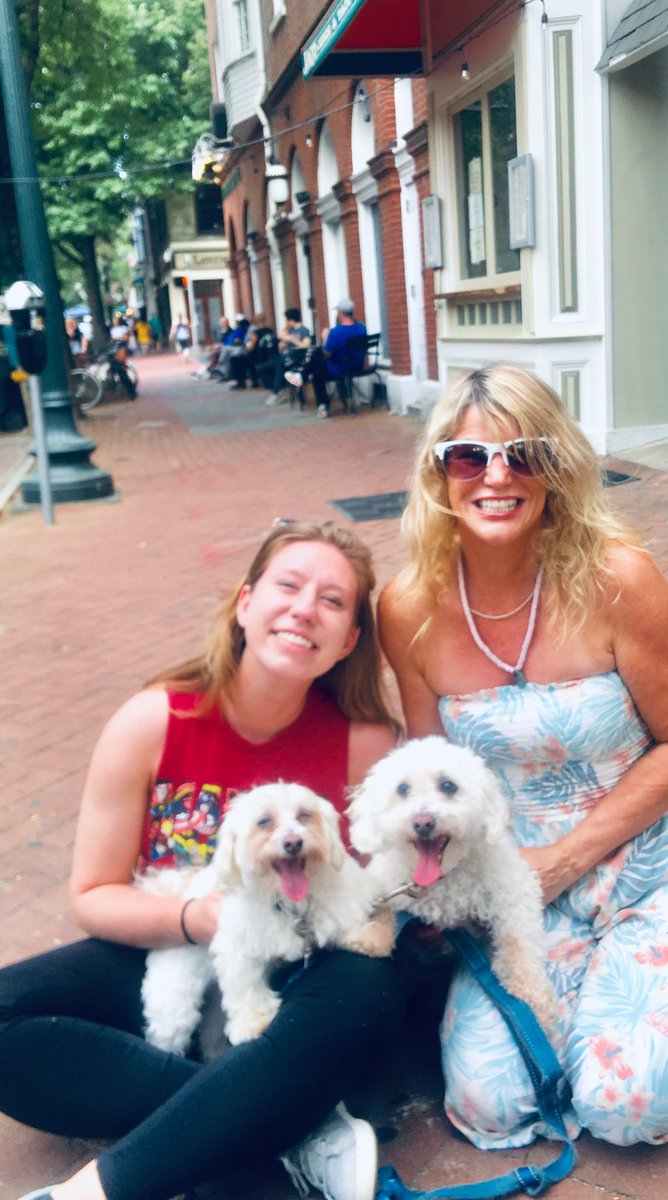 PatToddy's tweet photo. Birthday brigade is wagging tails in West Chester. This Long Islander was celebrating “26” by trying to get pics w/ 26 different pooches. My two guys were happy to help the cause! ⁦⁦@Emma_Prime⁩ 🐶🎂🎉 https://t.co/KFxQOdZ50t