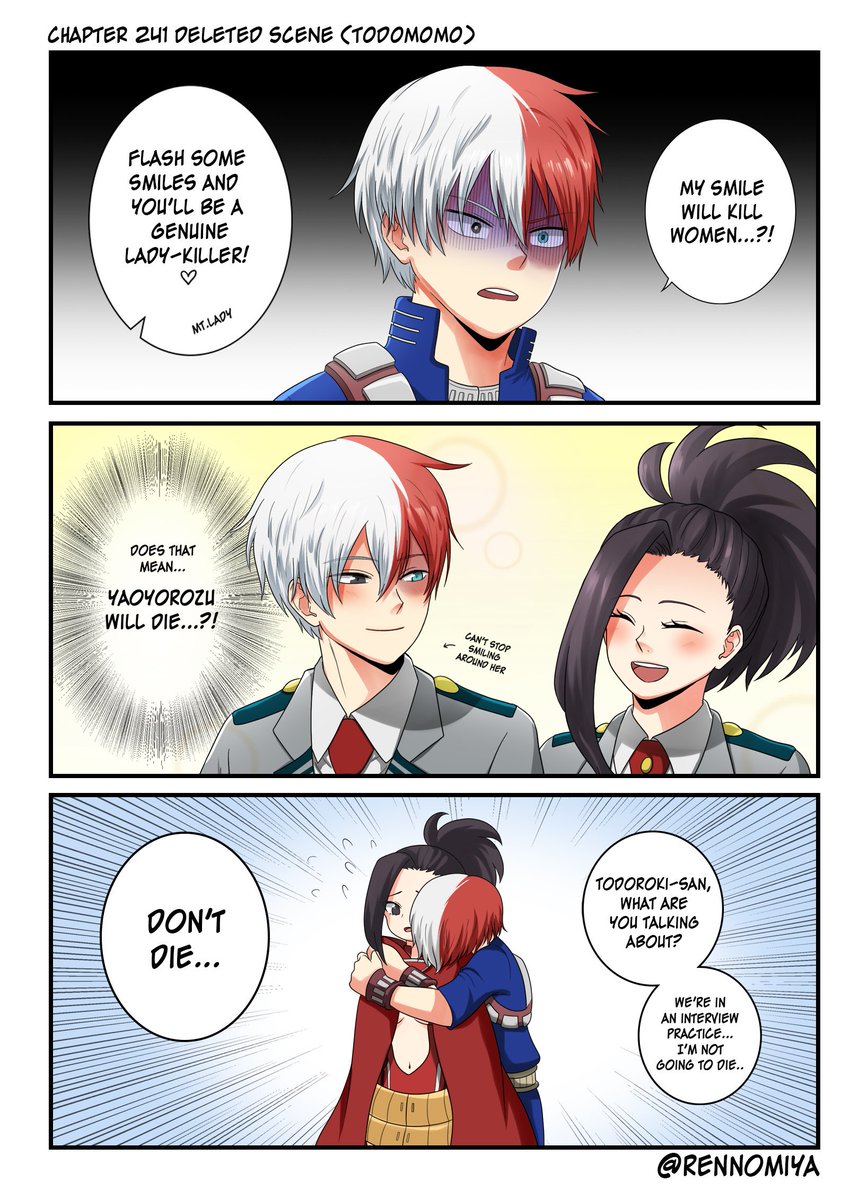 ⚠️Slight Manga Spoiler (Ch 241)⚠️

The Curse of the Lady Killer

#todomomo #bnha 