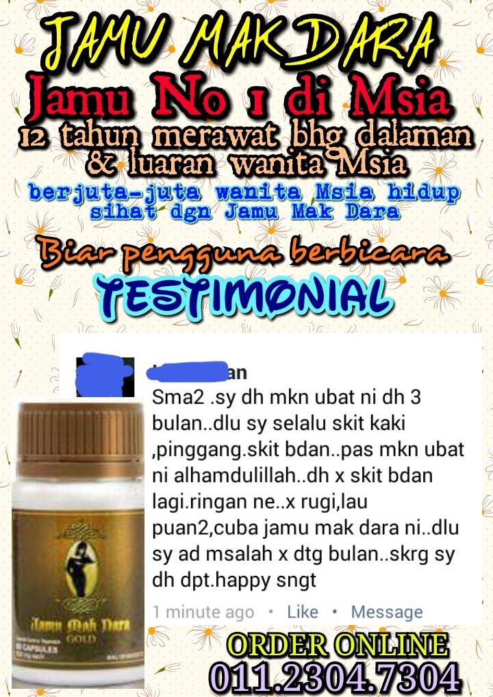 Jamu Mak Dara Official Jamu Makdara Twitter