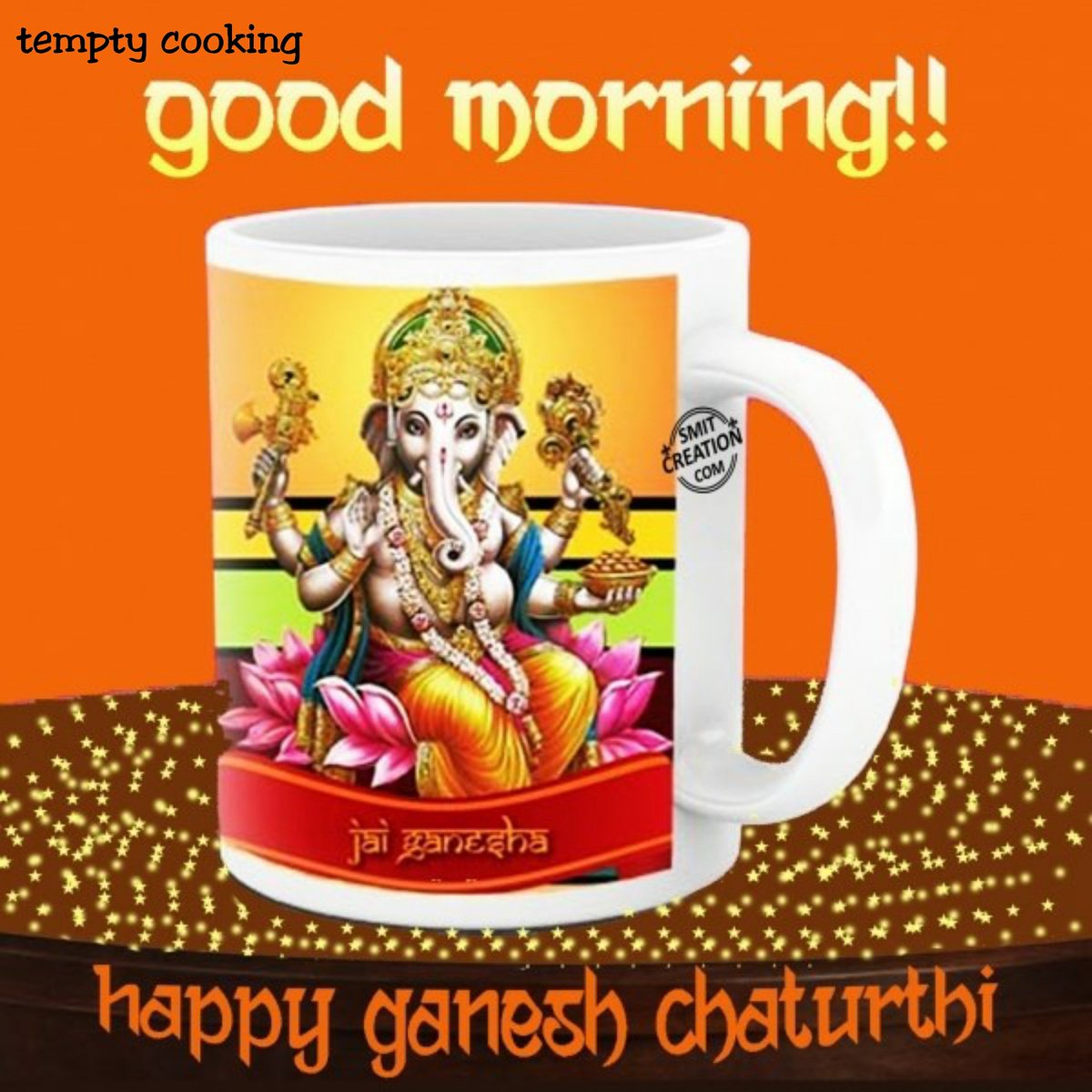 temptycooking's tweet image. Celebrate Ganesh Chaturthi
the festival of Lord Ganesh.
Spread the message of honesty
and love through this world
on this day when Lord Ganesh
descended on this earth to kill evil.
Happy Ganesh Chaturthi
#mornings #morning #goodmorning #love #sunrise #breakfast #morningmotivation
